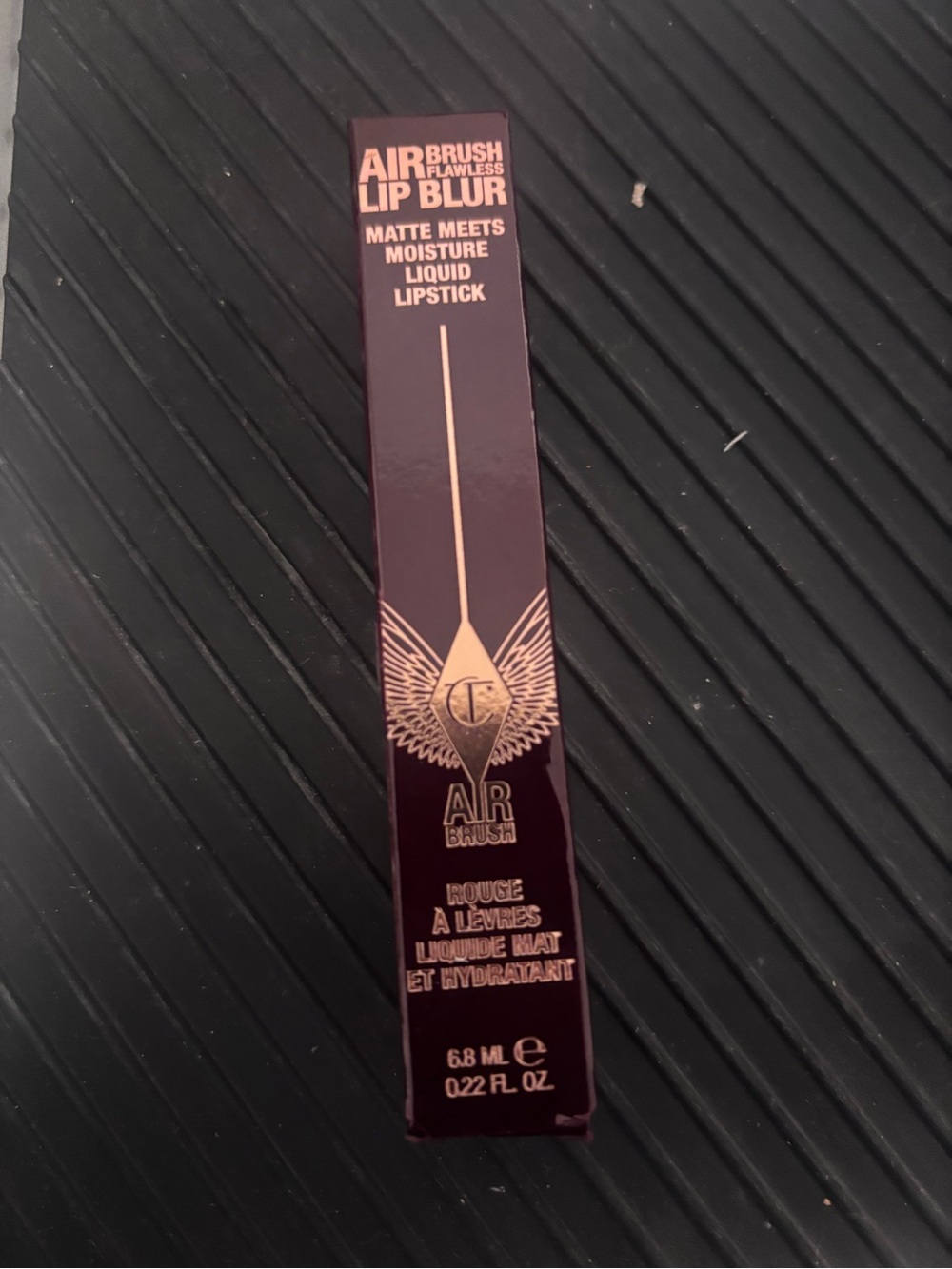 Charlotte Tilbury Airbrush Lip Blur Liquid Lipstick - pillow talk med blur